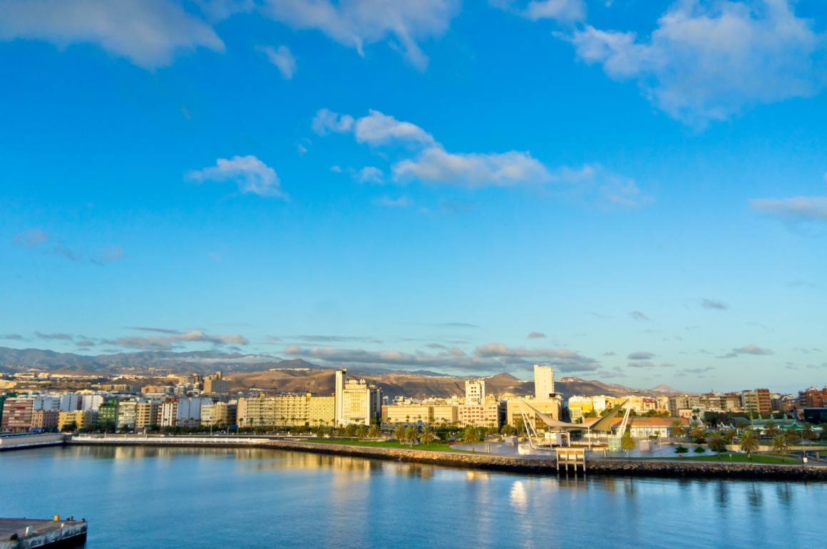 'Beautiful view of Las Palmas city, Gran Canaria, Spain' - Gran Canaria Island